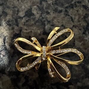 Bling & Gold Brooch